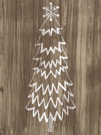 Framed Barnwood Wonderland VIII Print