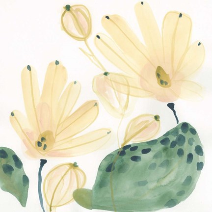 Framed Garden Essence IV Print