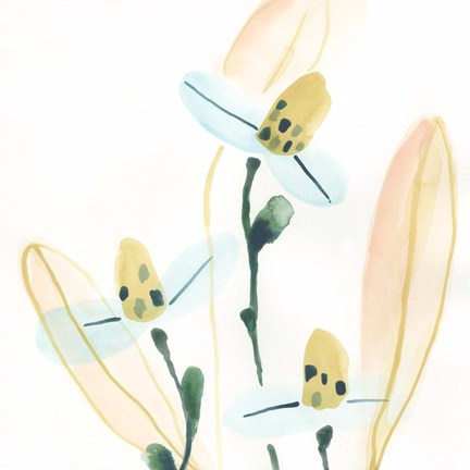 Framed Garden Essence VII Print