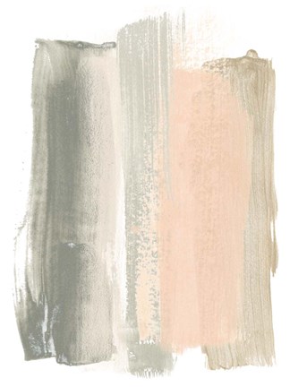Framed Blush Abstract VIII Print