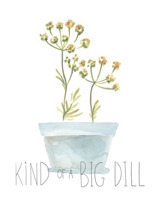 Framed Punny Plant III Print