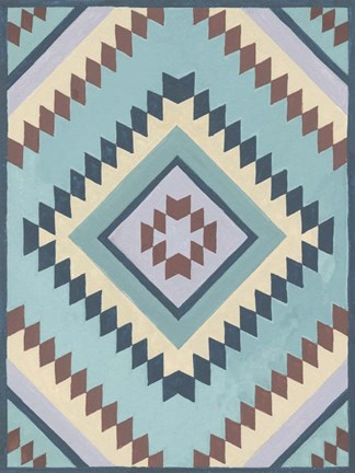 Framed Tribal Structure I Print