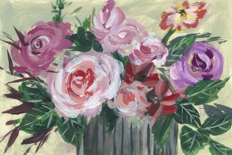 Framed Fleur de Matin II Print