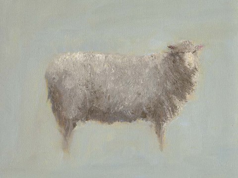 Framed Sheep Strut III Print