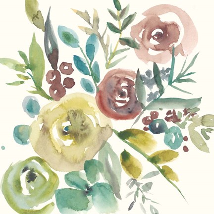 Framed Rosealeah II Print