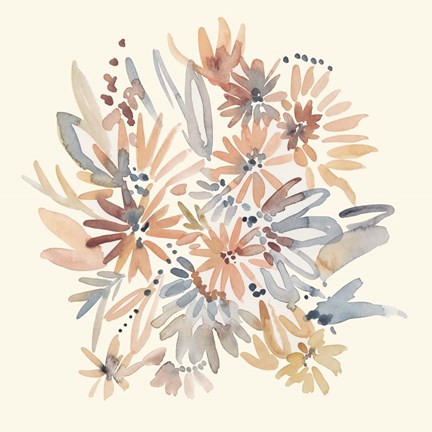 Framed Wallflowers I Print