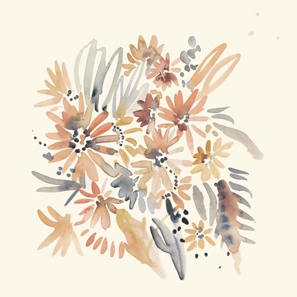 Framed Wallflowers II Print