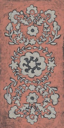 Framed Stitch Work I Print