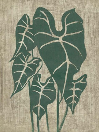 Framed Vintage Greenery III Print