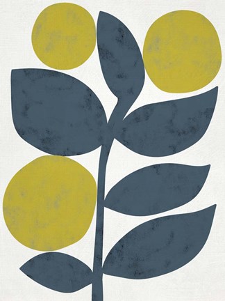 Framed Branch I Print