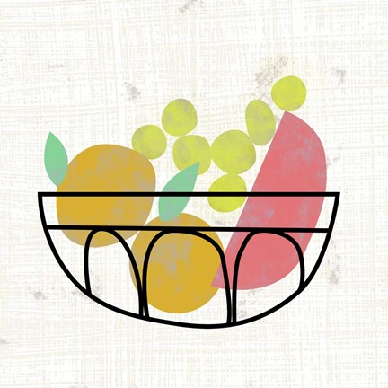 Framed Fruitilicious IV Print