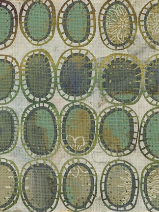 Framed Jadeite I Print