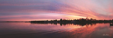 Framed French Creek Panorama Print