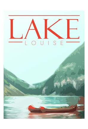 Framed Lake Louise Print