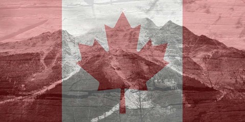 Framed Canada 2 Print