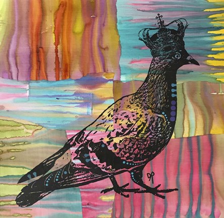 Framed King Of The Free World Print