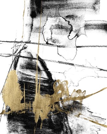 Framed Glam &amp; Black III Print