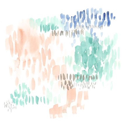 Framed Sugar Dashes I Print