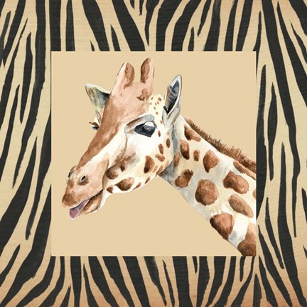 Framed Safari II Print