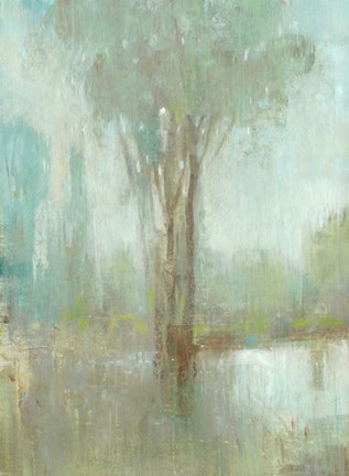 Framed Mist in the Glen I Print