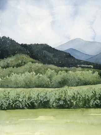 Framed Blue Sunday I Print