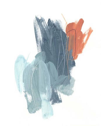 Framed Blaze III Print