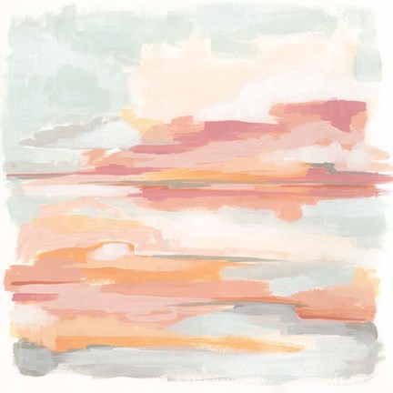 Framed Cloud Mesa I Print