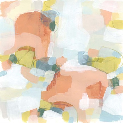 Framed Mosaic Scatter III Print