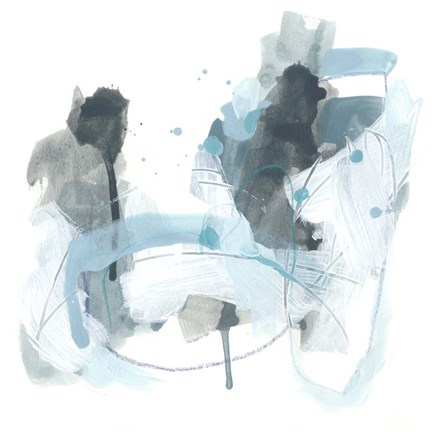 Framed Liquid Notation II Print