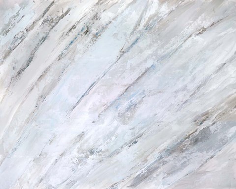 Framed Soft Fronds II Print