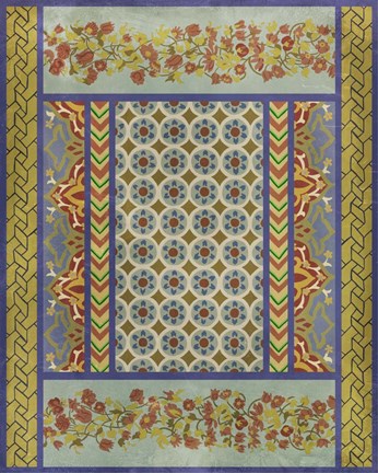 Framed Wallpaper Collage  I Print