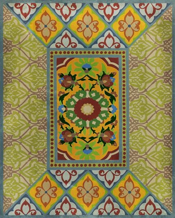 Framed Wallpaper Collage  II Print