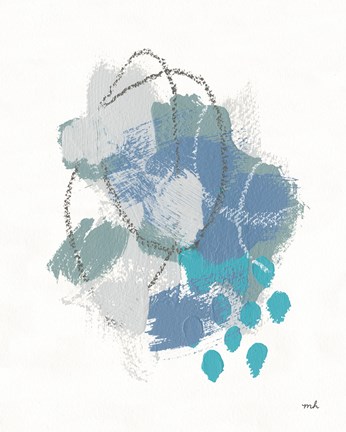 Framed Waterfall I Print