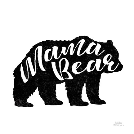 Framed Mama Bear Print