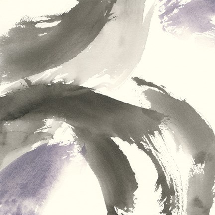 Framed Amethyst Gesture II Print