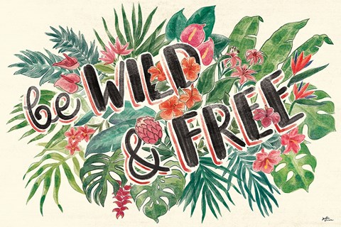 Framed Jungle Vibes VI Print