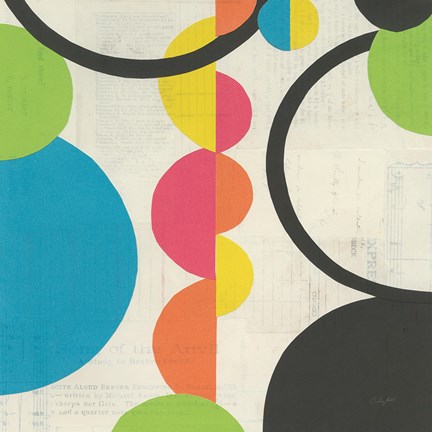 Framed Roundabout I Print