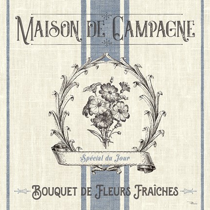 Framed French Farmhouse IV Print