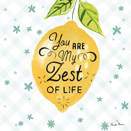 Framed Mellow Yellow III Print