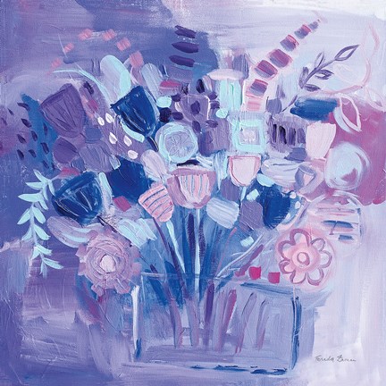 Framed Garden Pastels Print