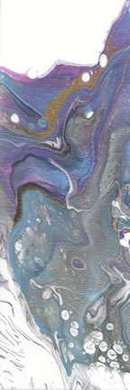 Framed Violet Ice Print