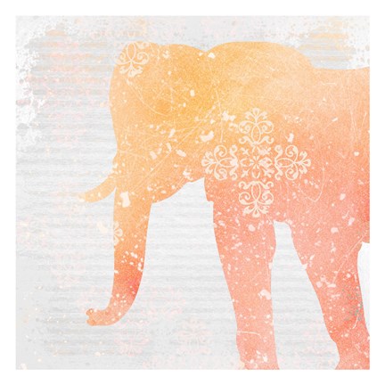Framed Elephant Dreams 3 Print