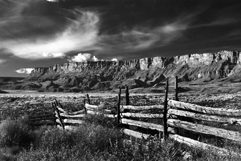 Framed Old Corral Vermillion Cliffs National Monument Arizona Print