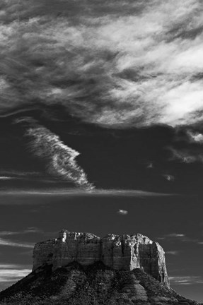 Framed Castle Rock Sedona Arizona National Forest Print