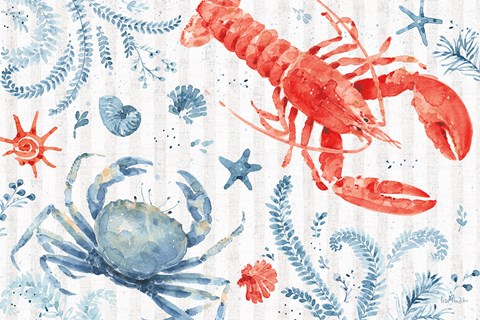 Framed Nautical Life VIII Print