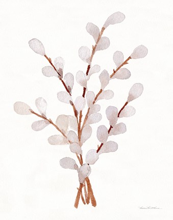 Framed Easter Blessing Flowers V Print