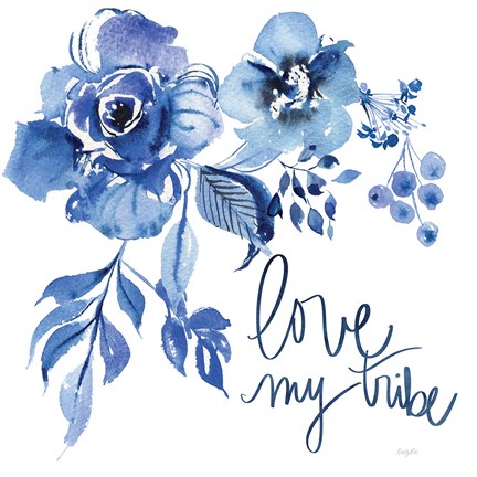 Framed Delft Delight III Print