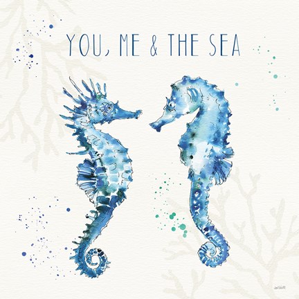 Framed Deep Sea III Print