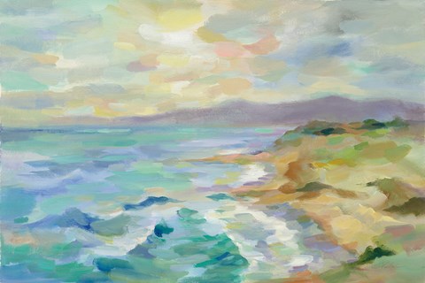 Framed Dunes by the Sea Print