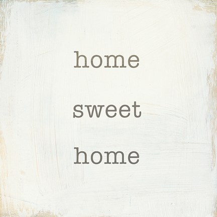 Framed Home Sweet Home I Print